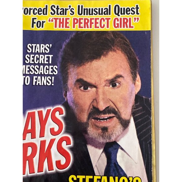 days of our lives soap opera digest joseph mascolo stefano july 8, 2008 Vintage - Picture 3 of 10